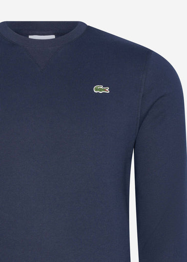 Lacoste Truien Sweater - navy blue