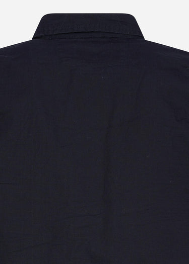 Marshall Artist Overshirts Cotton ripstop overshirt - navy