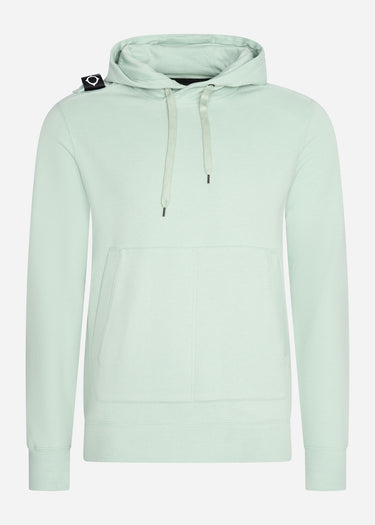 MA.Strum Hoodies Core overhead hoody - sea green