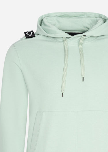 MA.Strum Hoodies Core overhead hoody - sea green