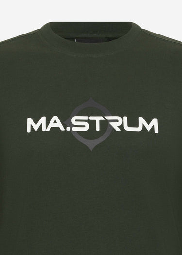 MA.Strum Longsleeve Tees LS logo print tee - oil slick