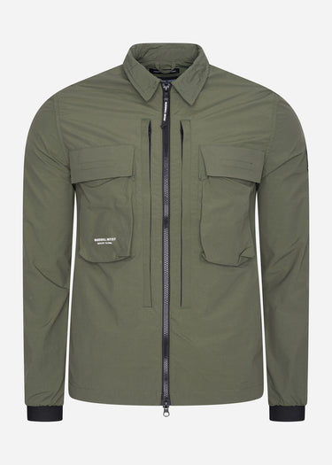Marshall Artist Overshirts  Forte polyamide overshirt - khaki