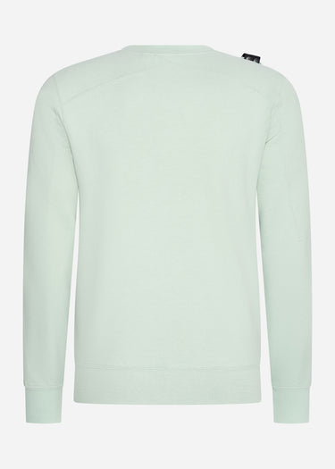 MA.Strum Truien Core crew sweat - sea green