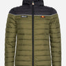Ellesse Jassen Lombardy 2 padded jacket - black khaki