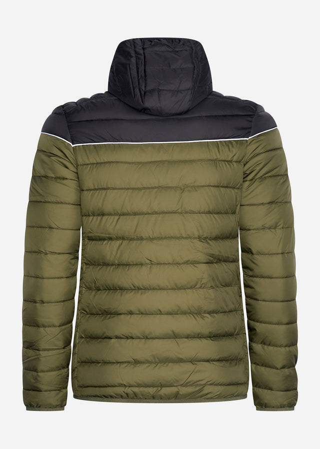 Ellesse Jacken Lombardy 2 padded jacket - black khaki