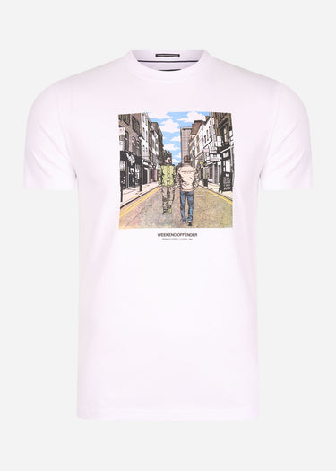 Weekend Offender T-shirts Berwick street - white