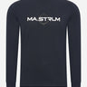 MA.Strum Longsleeve Tees LS logo print tee - ink navy