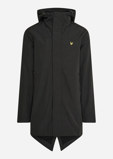 Lyle & Scott Jassen  Hooded parka - jet black
