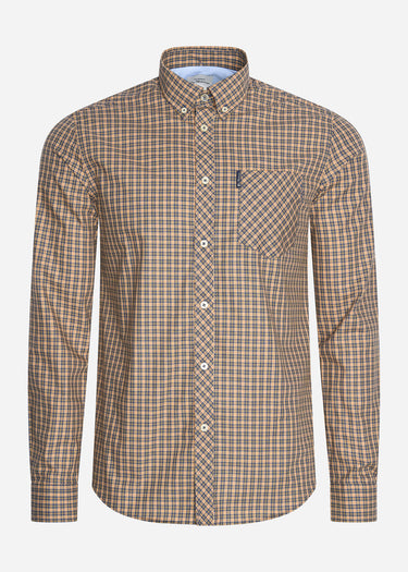 Ben Sherman Overhemden Mini mod check - sand