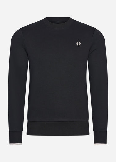 Fred Perry Truien Crew neck sweatshirt - black
