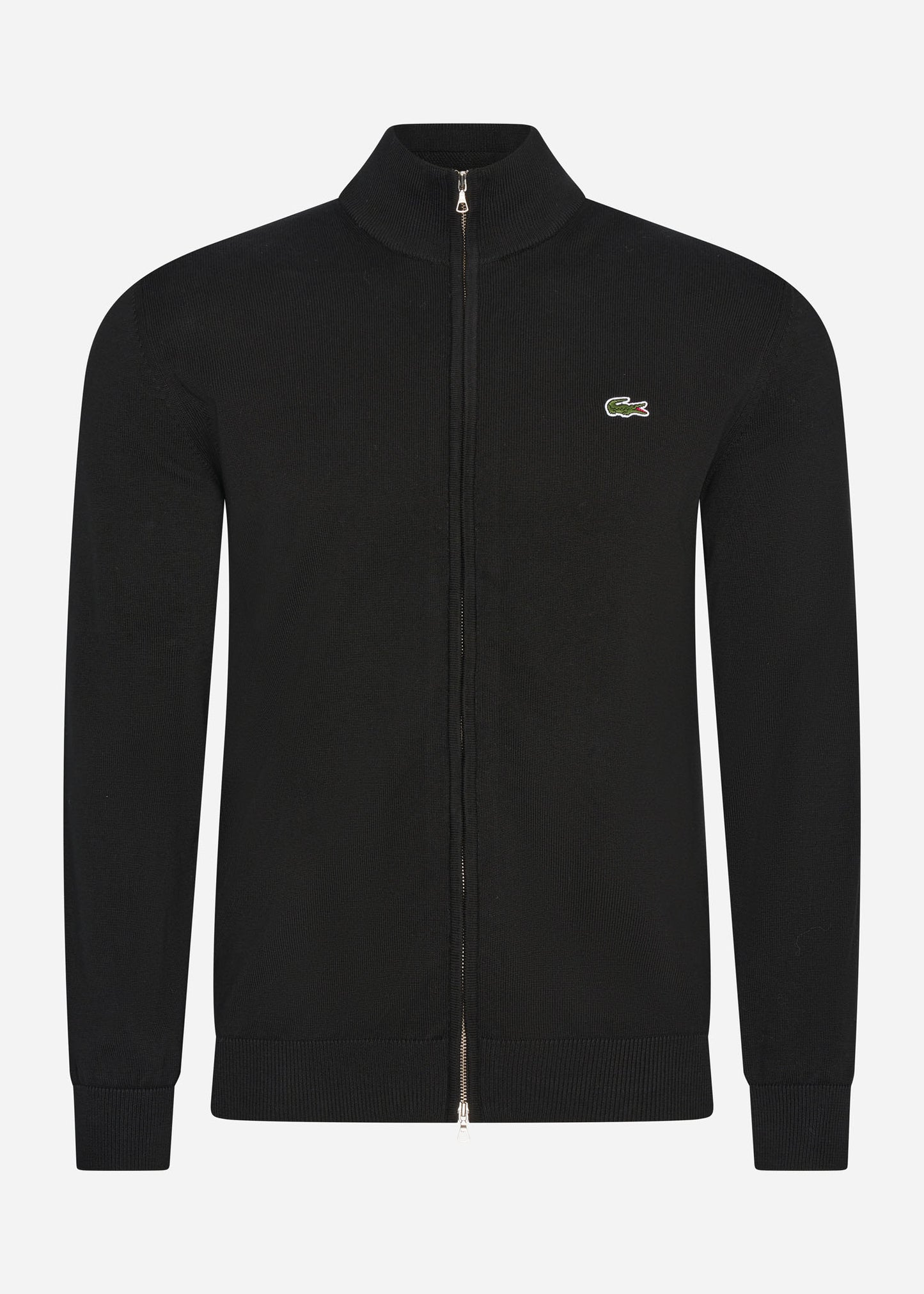 Lacoste Vesten A Zip through sweater - black