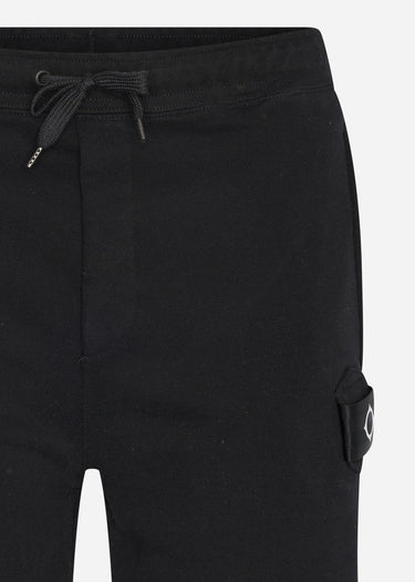 MA.Strum Korte Broeken Core sweat short - jet black