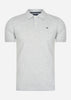 Hackett London Polo's Cotton pique polo shirt - light grey marl