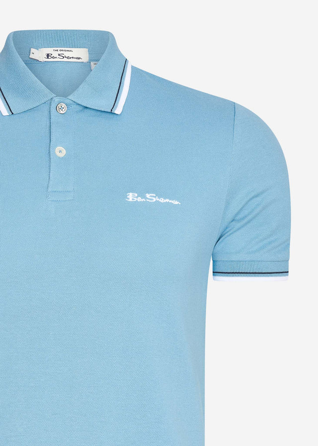 Ben Sherman Poloshirts Signature polo - kingfisher