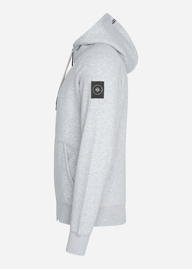 Marshall Artist Sweatjacken Siren fz hood - grey marl