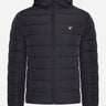 Lyle & Scott Jassen Lightweight puffer jacket - jet black