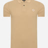 MA.Strum Polo's SS pique polo - sand