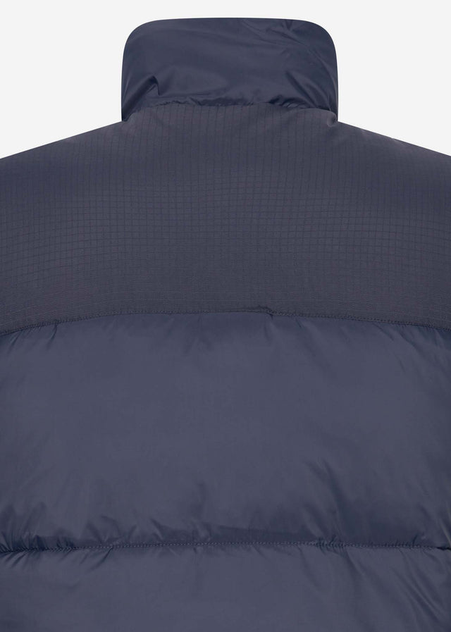 Lyle & Scott Westen Wadded gilet - dark navy