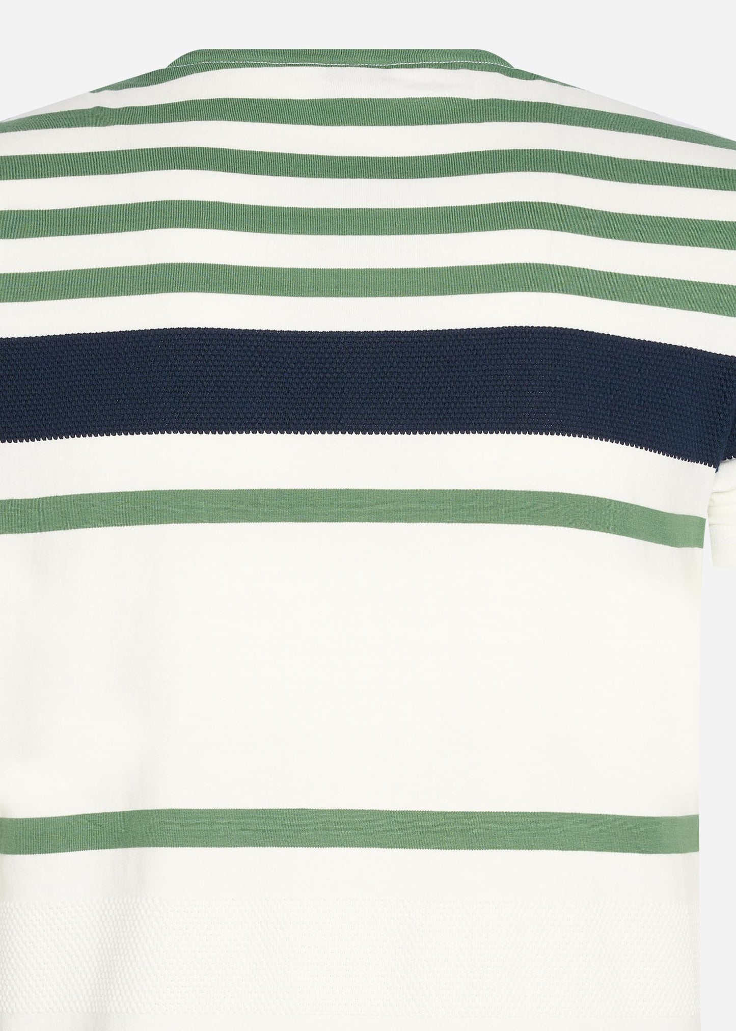 Ben Sherman T-shirts Engineered stripe tee - snow white