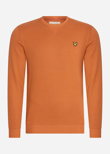 Lyle & Scott Truien  Crew neck sweatshirt - victory orange