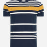 Ben Sherman T-shirts Engineered stripe tee - dark navy