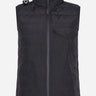 MA.Strum Bodywarmers Softshell down quilt gilet - jet black