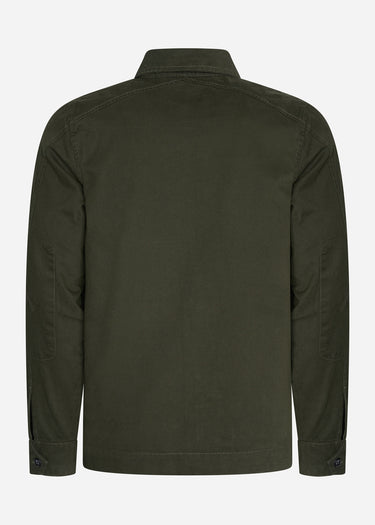 MA.Strum Overshirts Two pocket overshirt - oil slick