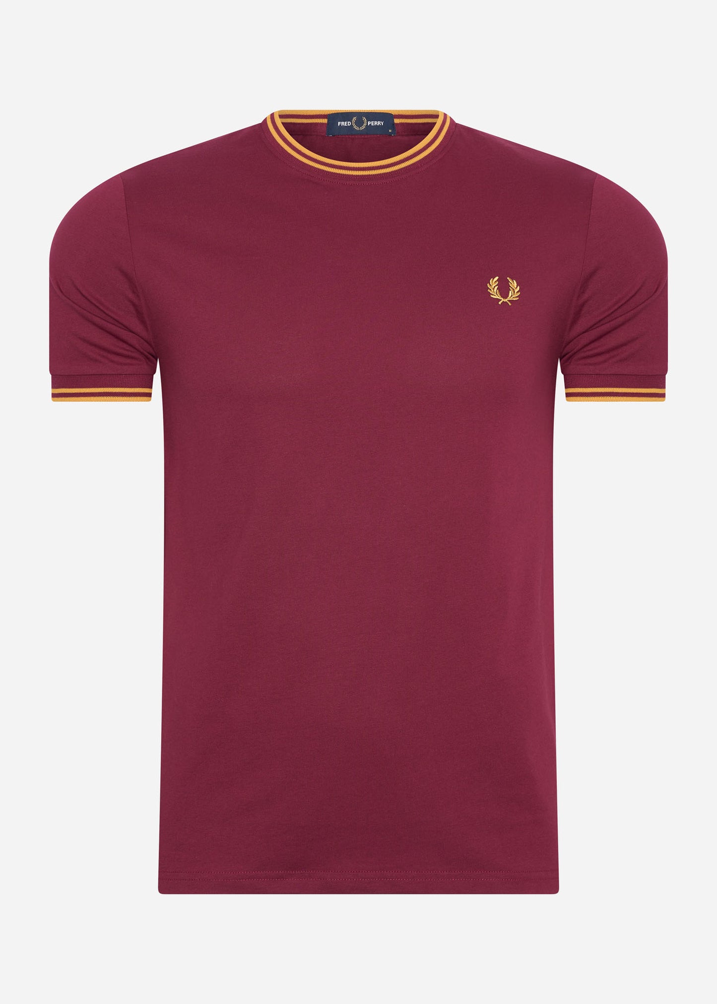 Fred Perry T-shirts Twin tipped t-shirt - tawny port