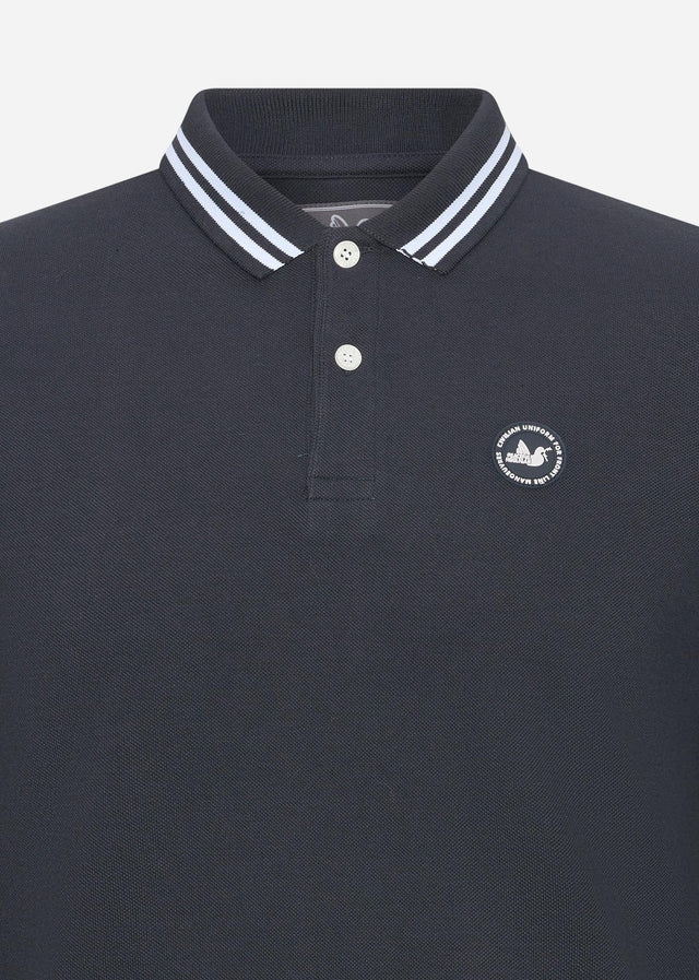 Peaceful Hooligan Langarm Polos Phantom ls polo - navy