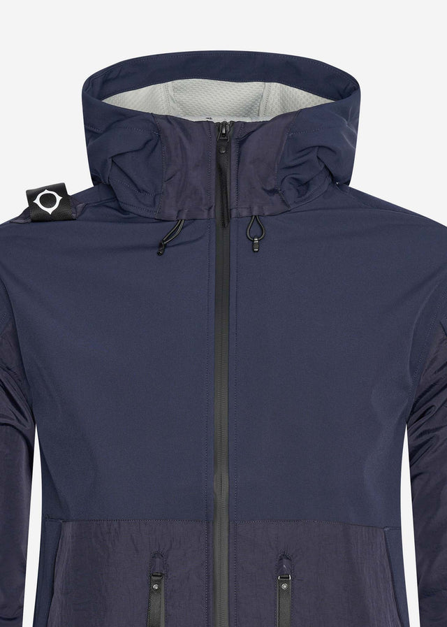 MA.Strum Jacken Softshell hooded jacket - ink navy