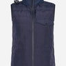 MA.Strum Bodywarmers Softshell down quilt gilet - ink navy