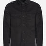 MA.Strum Overshirts Two pocket overshirt - jet black