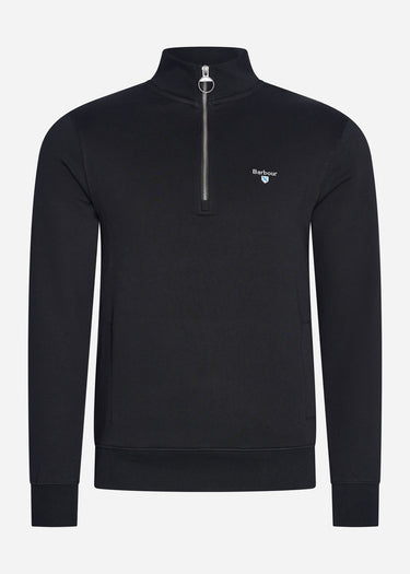 Barbour Truien Rothley half zip - black