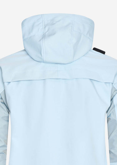MA.Strum Jassen Softshell hooded jacket - illusion blue