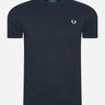 Fred Perry T-shirts Ringer t-shirt - navy