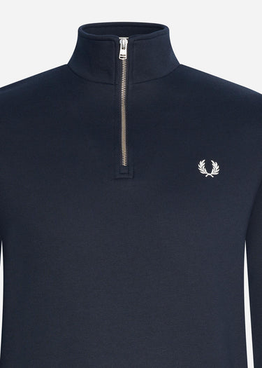 Fred Perry Truien Half zip sweatshirt - navy