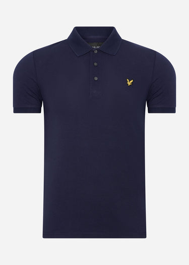Lyle & Scott Polo's  Plain polo shirt - navy