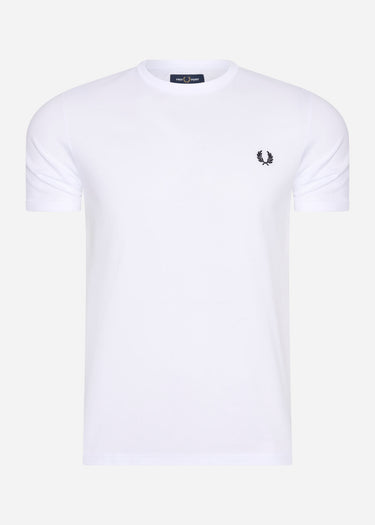 Fred Perry T-shirts Ringer t-shirt - white