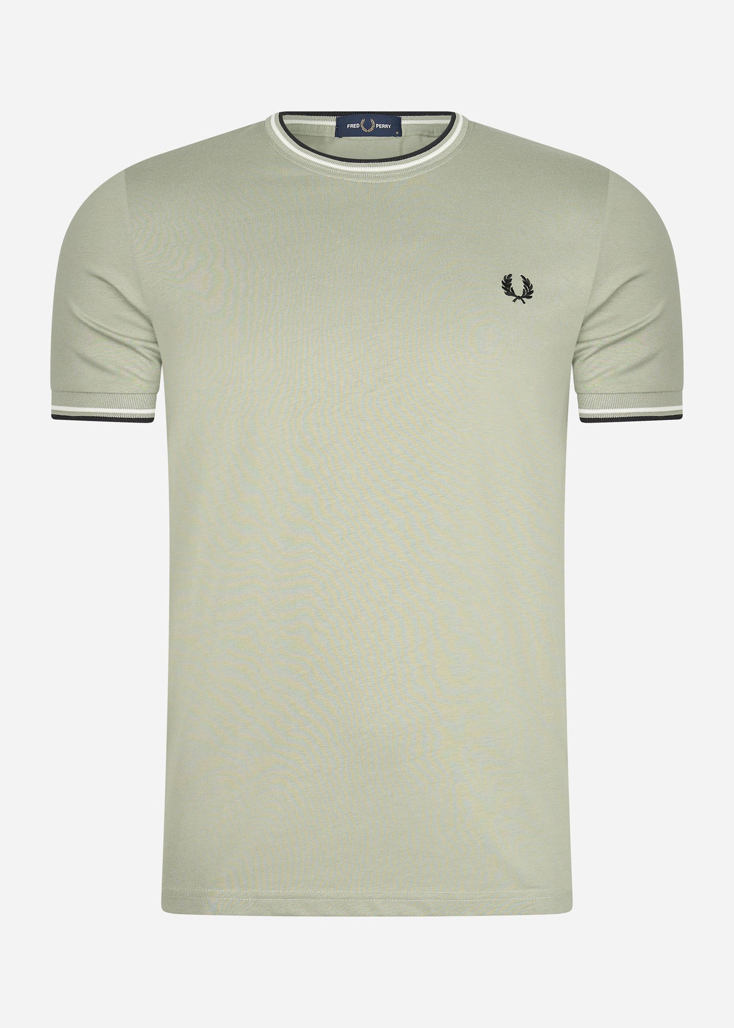 Fred Perry T-shirts Twin tipped t-shirt - seagrass