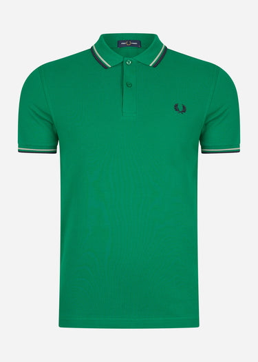 Fred Perry Polo's Twin tipped fred perry shirt - fp green