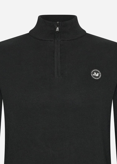 Peaceful Hooligan Truien Henlock knitwear - black