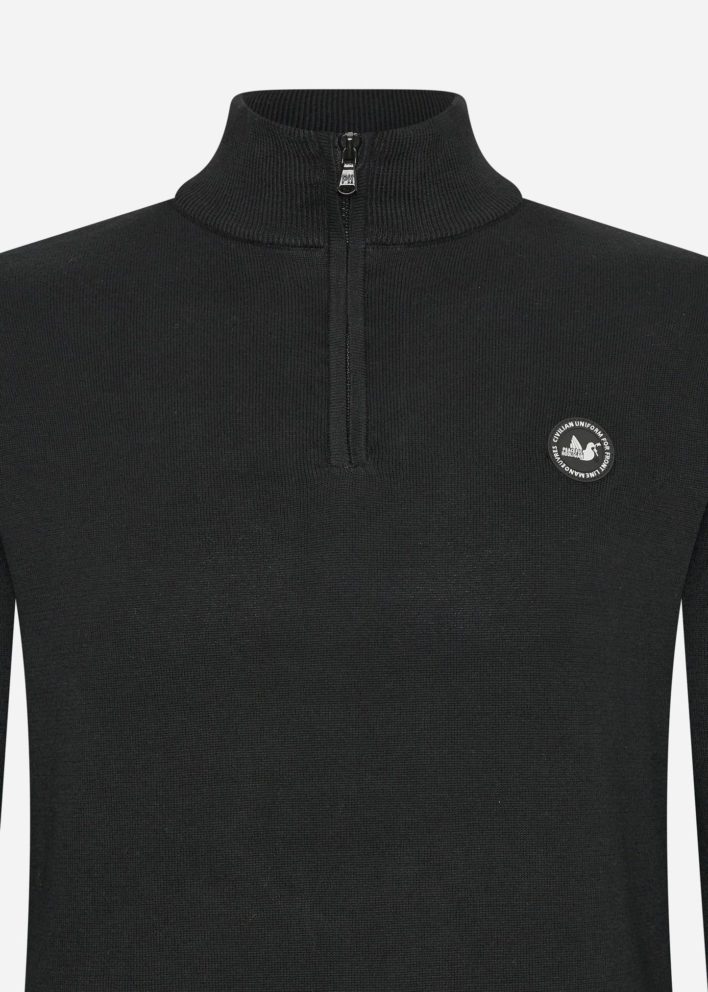 Peaceful Hooligan Truien Henlock knitwear - black