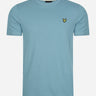 Lyle & Scott T-shirts Crest tipped t-shirt - skipton blue