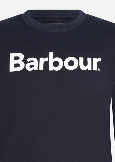 Barbour Truien Logo crew - navy