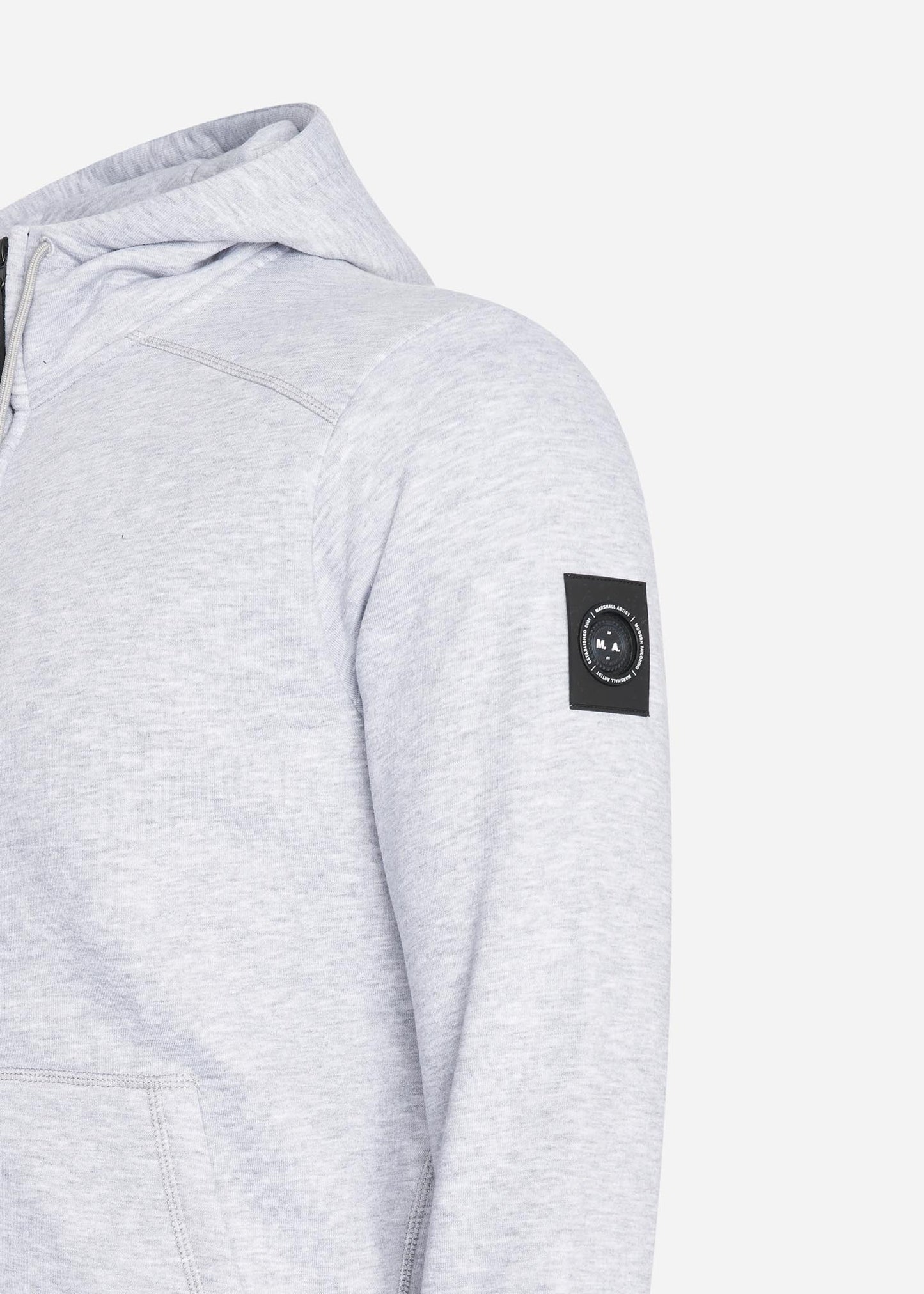 Marshall Artist Vesten Siren full zip hood - grey marl