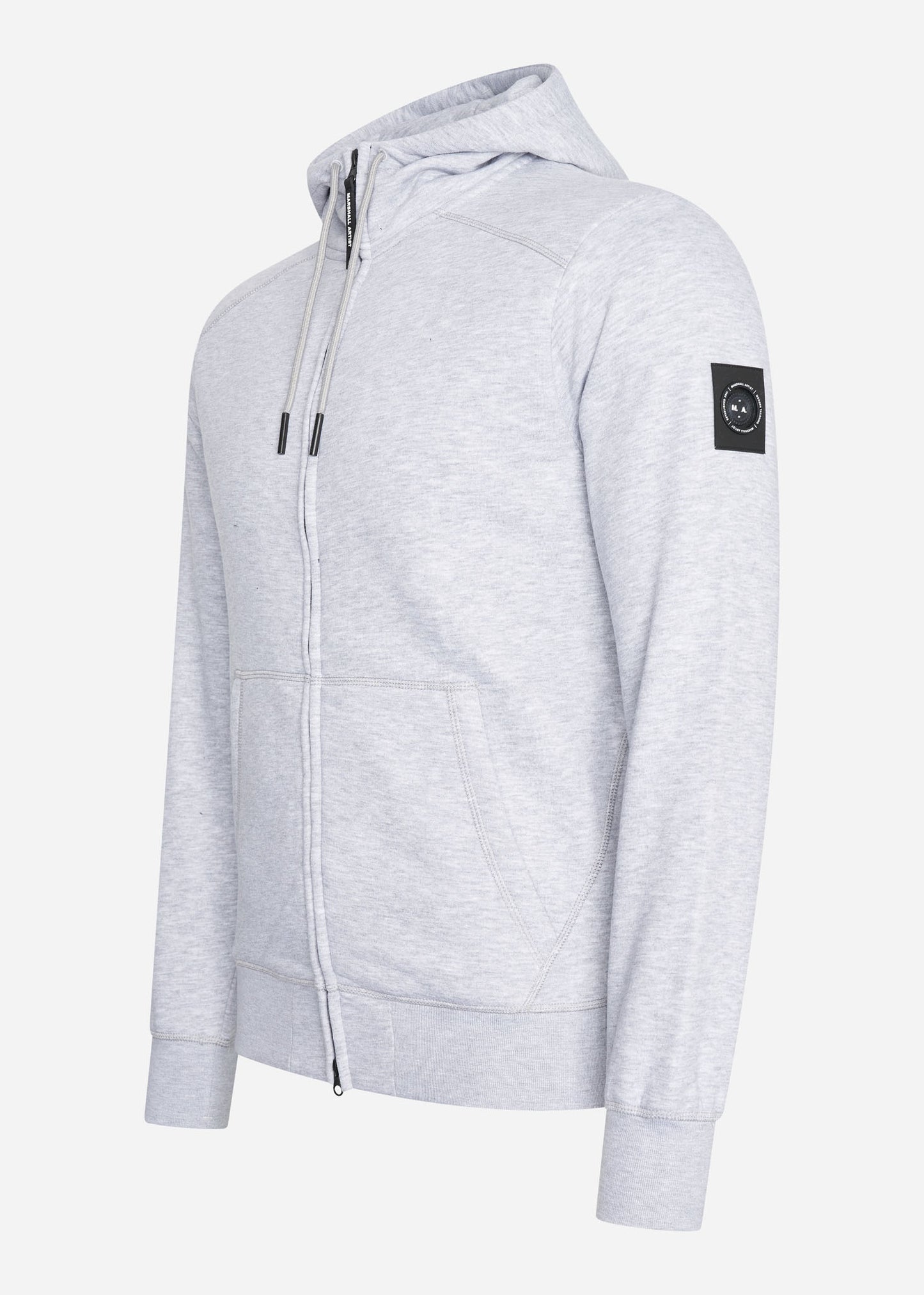 Marshall Artist Vesten Siren full zip hood - grey marl