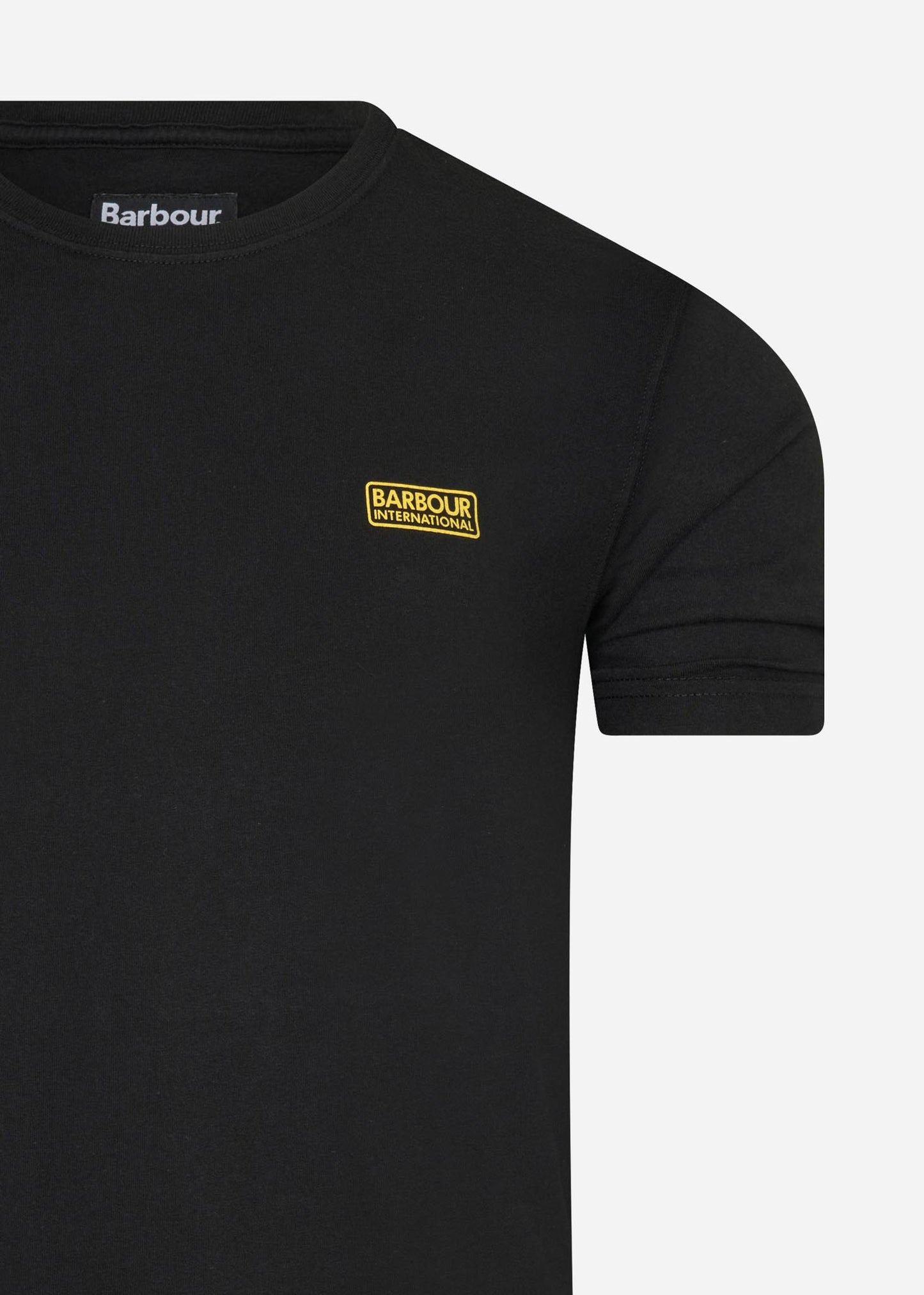 Barbour International T-shirts Small logo tee - black