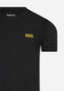 Barbour International T-shirts Small logo tee - black