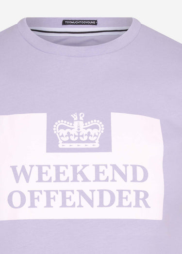 Weekend Offender T-shirts Prison tee - lavender