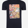 Weekend Offender T-shirts M25 - navy